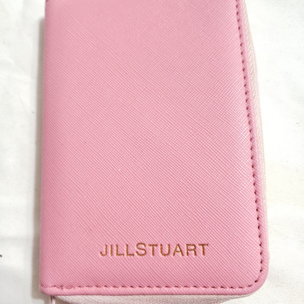 JILL STUART ALL ZIPPER AS CLOSURE WALLET